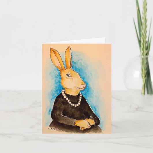 真珠 ノートカード (正面)