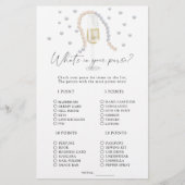 真珠&プロセッコ財布ゲームの中に何があるか (正面)