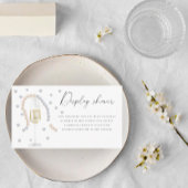 真珠&プロセッコ – ディスプレイシャワー エンクロージャーカード