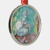 真珠 メタルオーナメント (右)