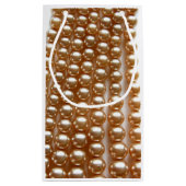 真珠 – ヴィンテージジュエリー スモールペーパーバッグ (裏面)