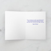 真珠-彼女のための6月の誕生日 カード (内部)