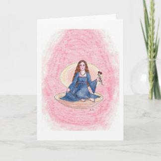 真珠-彼女のための6月の誕生日 カード