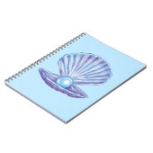 真珠（青） ノートブック (左側)