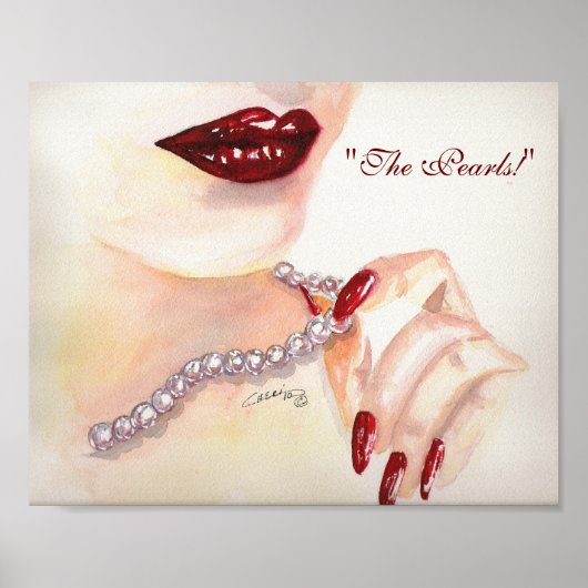 「真珠！」 8x10プリント ポスター (正面)