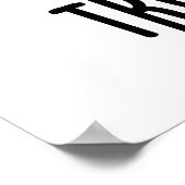 真理おもしろい退歯パン ポスター (角)