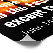 真理と生命の聖書の聖句の仕方 ポスター (角)