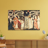 真理の探究，ドイツ語， c.1490 キャンバスプリント (インサイチュ (リビング))