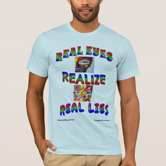 「真理の視線👀」 Tシャツ (正面)