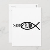 真理は宗教素晴らしに勝る ポストカード (正面/裏面)