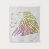 真理は獅子座に似ている タペストリー (正面)