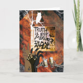 真理は量感に苦しむ カード (正面)