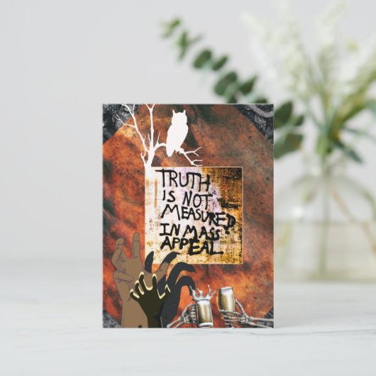真理は量感に苦しむ ポストカード (スタンド正面)