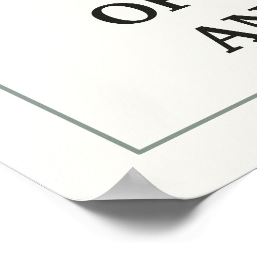 真理を受け入れるという短期的な苦痛は非常に大きい ポスター (角)