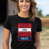 真理を求話める Tシャツ
