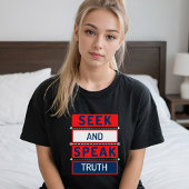 真理を求話める Tシャツ