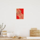 真理ミニマルタイポグラフィポスター ポスター (キッチン)