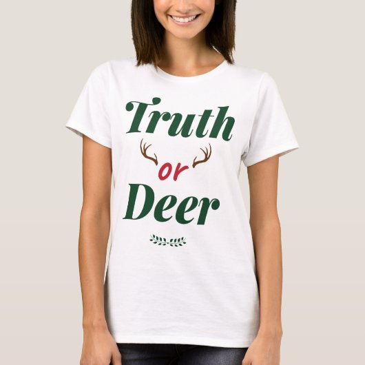 真理又は鹿 Tシャツ (正面)