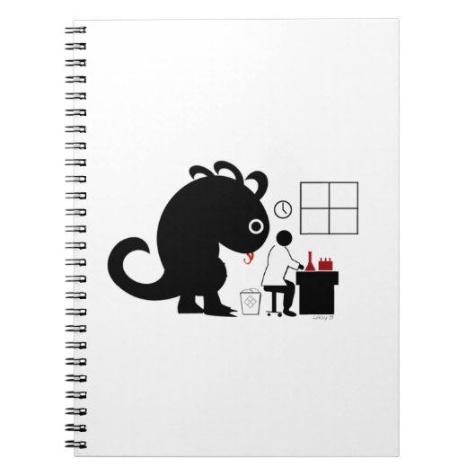 真理怪獣 ノートブック (正面)