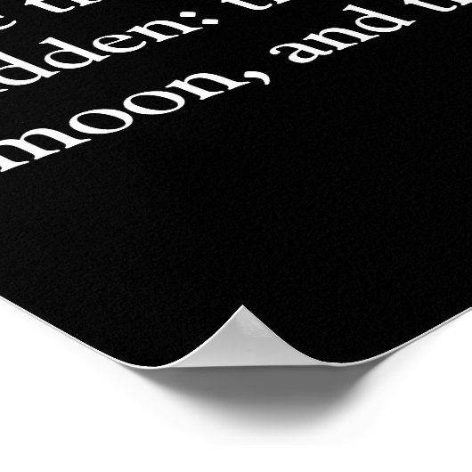 真理感動的仏引用文ポスター ポスター (角)