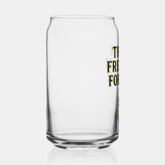 真理、自由、永遠 ガラス缶 (右)