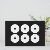 真田家用6枚 便箋 (スタンド正面)