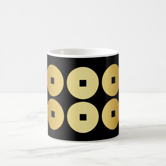 真田幸村日本の家紋 コーヒーマグカップ (中央)