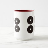 真田幸村 家紋真田家門幸村日本の家Cr マグカップ (中央)