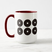 真田幸村 家紋真田家門幸村日本の家Cr マグカップ (左)