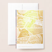 真田幸村 箔カード (裏面封筒付き)