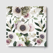 真白のアネモネ on ブライトホワイト ゲストブック (裏面)