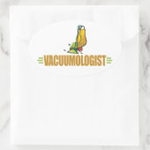 真空おもしろい化 楕円形シール (バッグ)