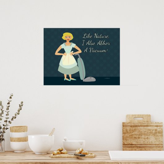 真空が大嫌い ポスター (キッチン)
