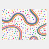 真空パーティー包装紙 ラッピングペーパーシート (正面2)