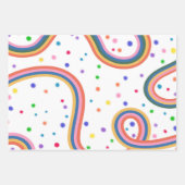 真空パーティー包装紙 ラッピングペーパーシート (正面2)