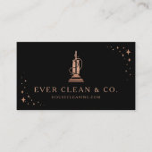 真空プロフェッショナルメイド&ハウスクリーニング事業 名刺 (正面)