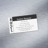 真空修理カスタム販売保守 マグネット名刺 (インサイチュ)