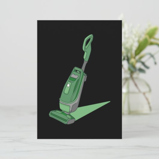 真空掃除機ハウスキーパーハウスキーピングクリーニングG サンキューカード (スタンド正面)