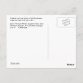 真空殺人 ポストカード (裏面)