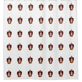 真空白熱［赤熱］光を放つ管を送る シャワーカーテン