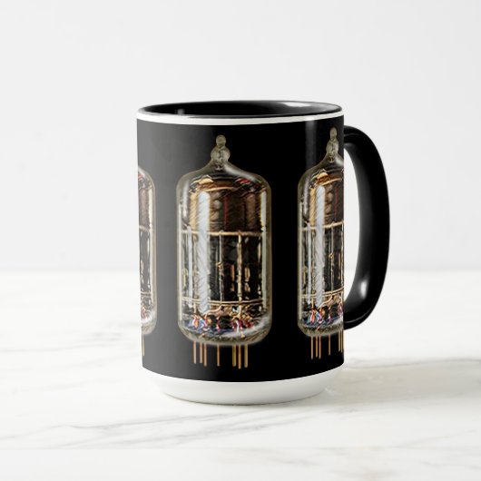 真空管技術 マグカップ (正面右)