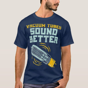 真空管音響改善ギターアンプバルブ Tシャツ