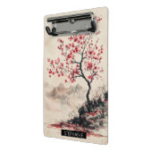 真紅の桜山の静寂 (1) ミニクリップボード (アングル2)