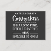 真素晴らしの同僚 名刺 (正面)