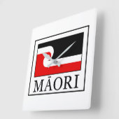 真緒里 スクエア壁時計 (傾斜)