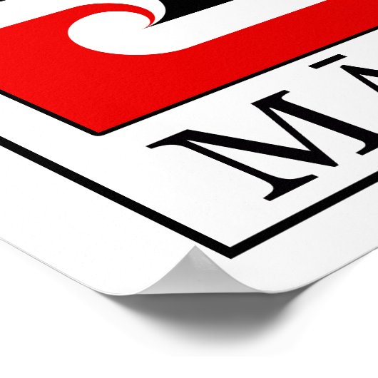 真緒里 ポスター (角)