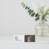 真良坊 スキニー名刺 (スタンド正面)