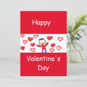 真菌のバレンティインカード 招待状 (スタンド正面)