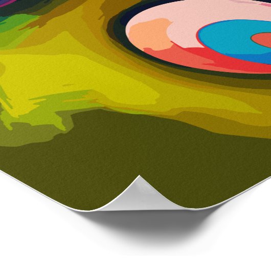 真菌の夢 ポスター (角)