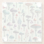 真菌の森 ガラスコースター (裏面)